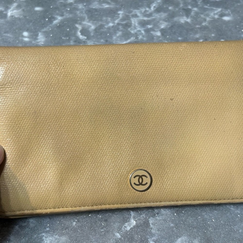 CHANEL Tan Wallet
